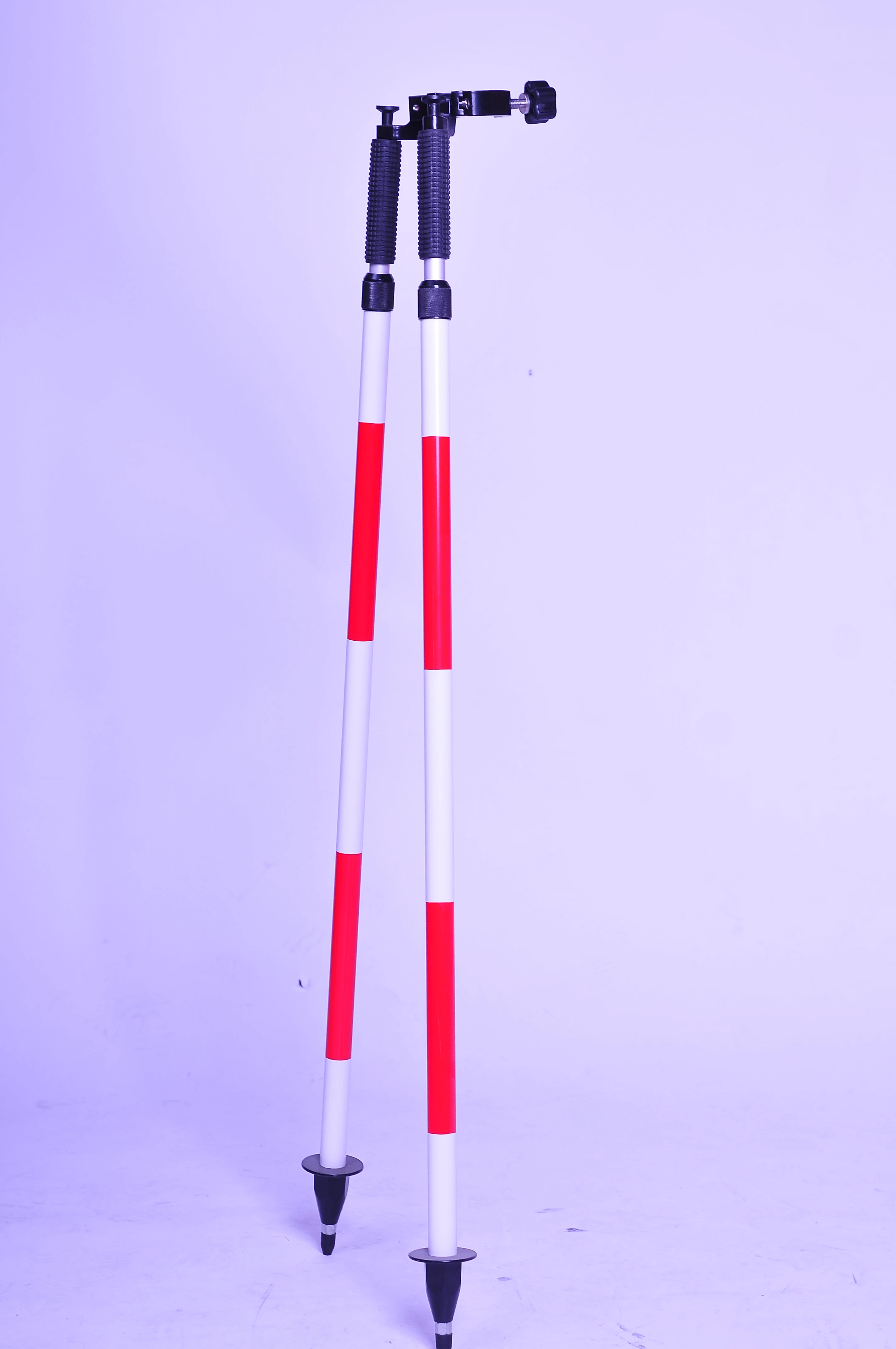 Survey Prism Pole Bipod Aluminum Pole Bipod For Total Station