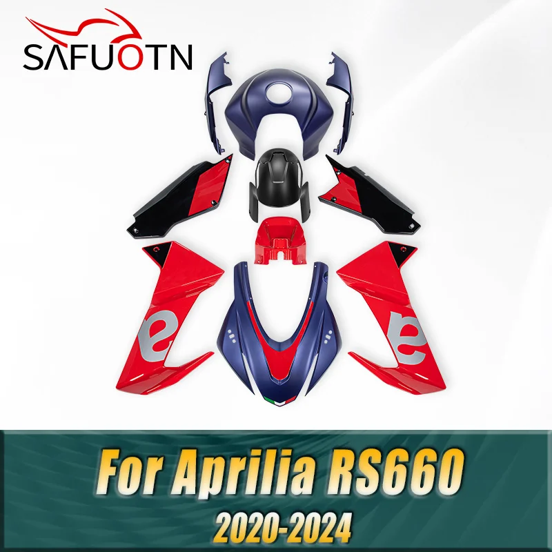 

RS660 Fairings Motorcycle Injection Panel Bodywork Frame Protector Kits For Aprilia RS 660 2020-2024 Fairing Accessories 10 PCS