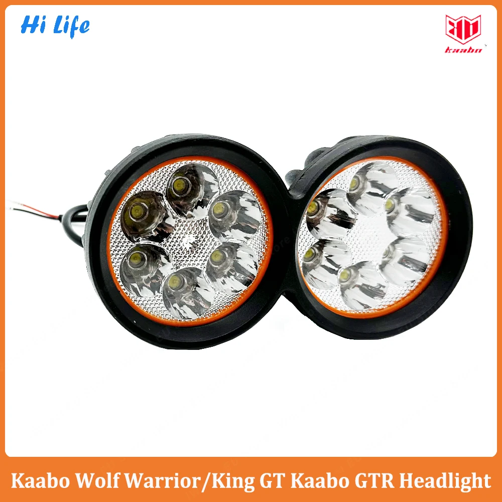 Original Kaabo Wolf King GT/GTR Headlight/Headlight Light Base for Kaabo Wolf Warrior/ King GT/King GTR Electric Scooter