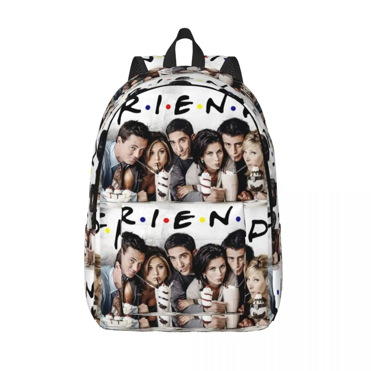Friends TV Show American Backpack for Kindergarten Primary School Student Rachel  Bookbag Boy Girl Kids Daypack with Pocket