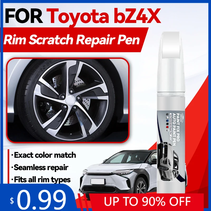 

Карандаш-корректор для колесных дисков Toyota BZ4X 2021-2025 AXA10: Средство для ремонта царапин, DIY