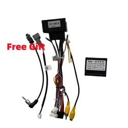 16 Pin to Wiring Harness CANBUS Decoder Box Car Quad Lock Cable Adapter for Peugeot 2008 3008 308 307 508 5008 Citroen C5 C4 C3