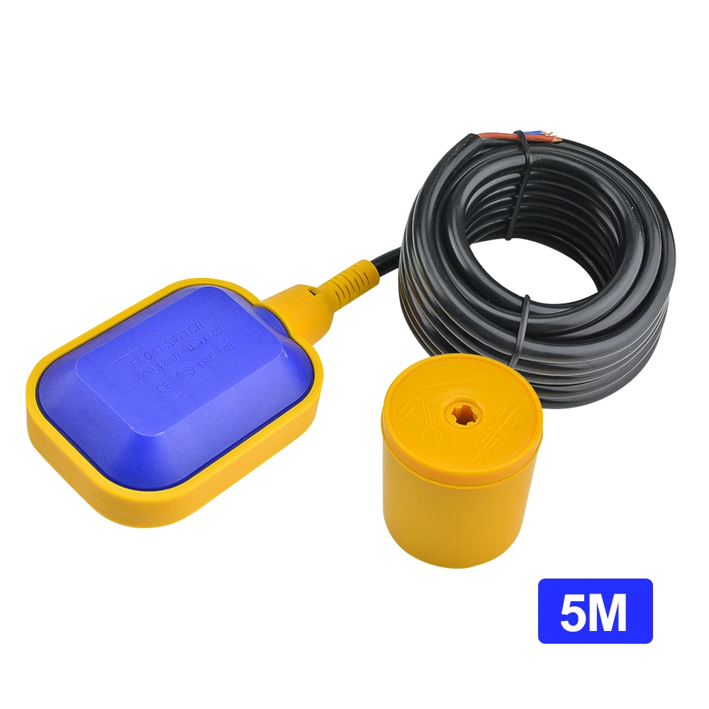 Float Switch Water Controller 220V 380V 16A 2M 3M 4M 5M Level Controller Water Level Contactor Sensor With 2m Cable Tool Sensor