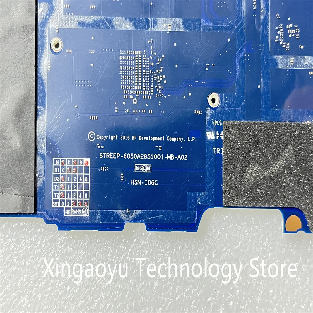 Imagem -04 - Original para hp Pro x2 612 g2 Laptop Motherboard M37y30 Sr2zy Cpu Ram 6050a2851001-mb-a02 100 Testado