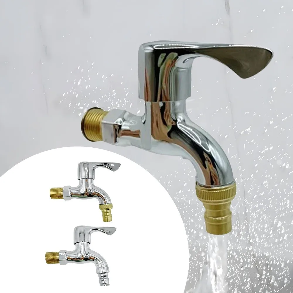 

Household Improvement 1/2" Male Washer Faucets Wall Mounted Multifunctional Garden Balcony Water Tap Single Cooled Faucet