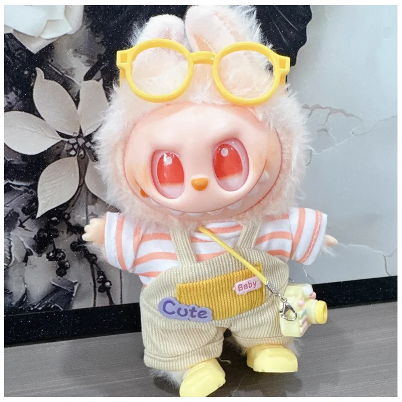 Zestaw ubranek dla lalek Labubu V1 V2, urocze, fajne, przystojne ubranka do przebierania lalek, urocze ubranka dla lalek, akcesoria dla lalek