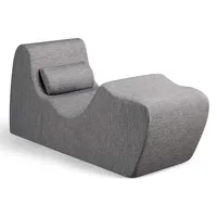 Zero Pressure Recliner Leisure Game Floor Sofa High Density Sponge Work Table and Chair Living Room Foam Lazy Recliner sofa