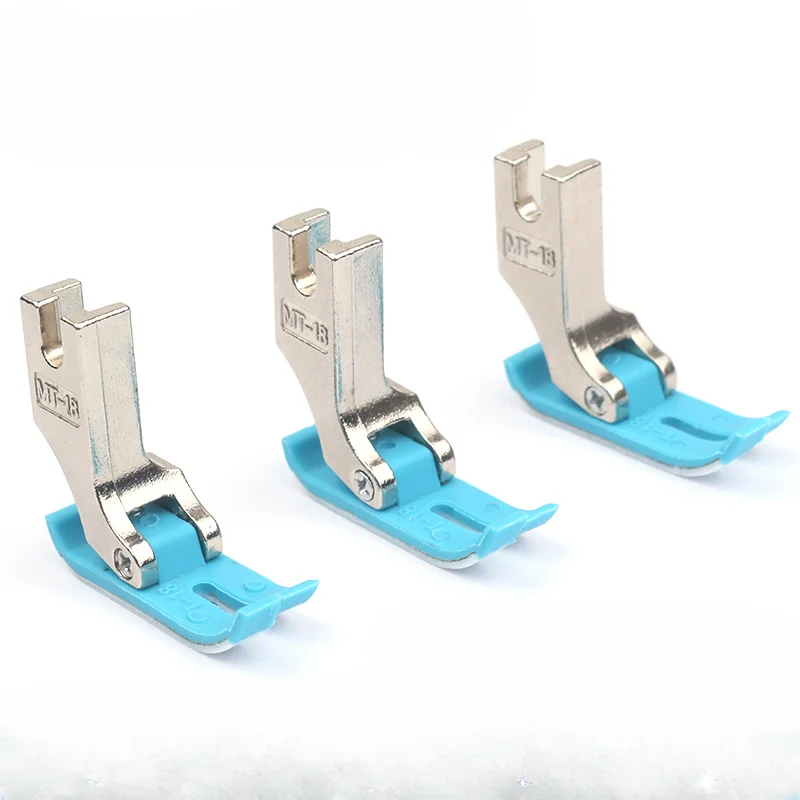10PCS Industrial Sewing Machine Presser Foot Flat  MT-18 Plastic   Wear-Resistant   Leather Computer 