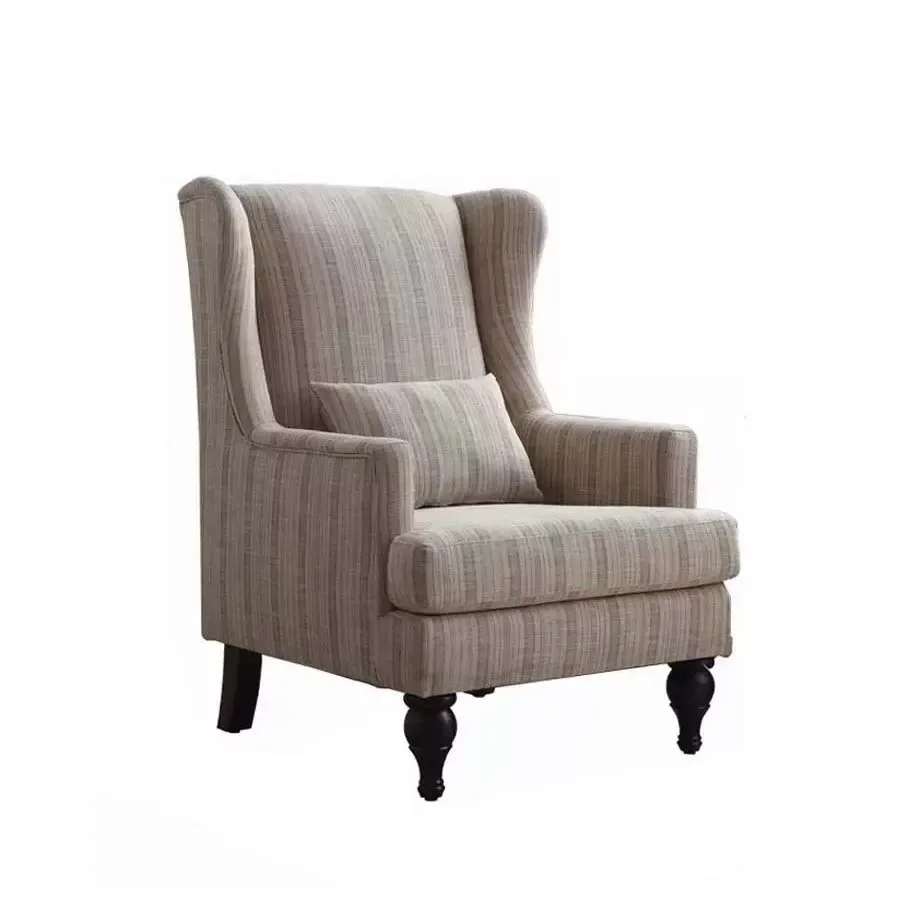 

l # Living Room Furniture Lounge Chair Modern Fabric Leisure Sofa Accent Reclining Chair With Ottoman For Home