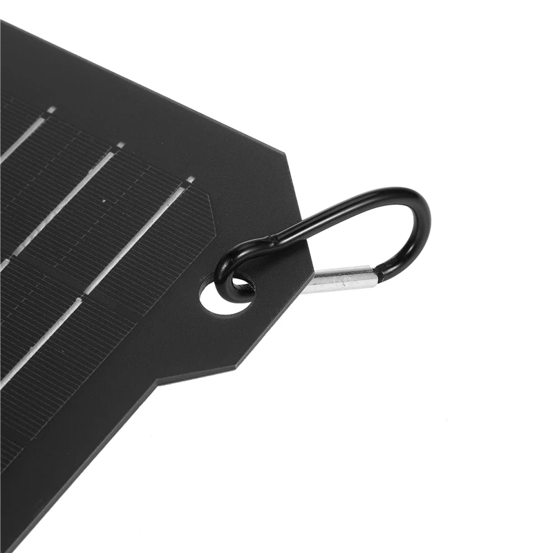30W Type-C/USB Output Solar Panel Outdoor Portable Flexible Monocrystalline Solar Charging Panel Phone Power Bank