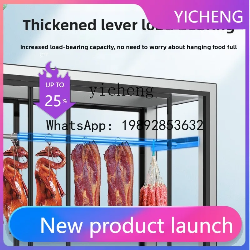 

Витрина для приготовленных пищевых продуктов, морозильная камера для хранения свежести и замороженных продуктов, подвесное мясо из говядины и овцы, подвесной шкаф для утки с жареным воском