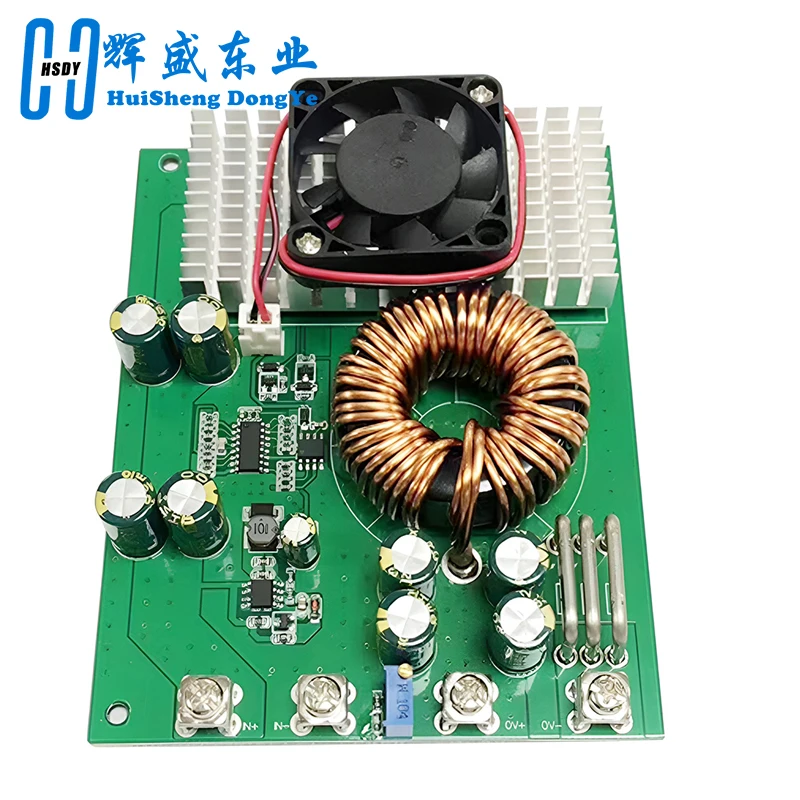 Step Down Buck Converter Module, Estabilizador de Tensão Largo, Fonte de Alimentação, 1000W, 50A, DC 25V-90V para DC 2.5V-50V