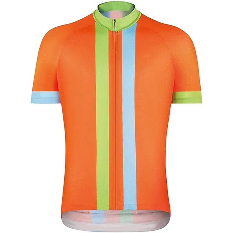 Digital Custom Quick-drying Cycling Jersey Sublimated Printing Short Sleeve Hot Sportswear Bicycle Clothes Shirts Riding Apparel