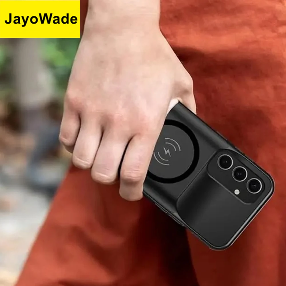 

Чехол Power 10000 мАч для Samsung Galaxy A56 A36 S25 Edge S24 Plus S22 Ultra S23 A15 A16 A54 A55 A35 Чехол для беспроводного зарядного устройства