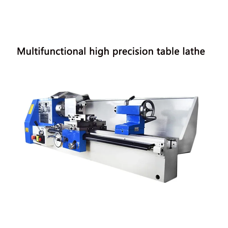 Multifunctional high precision table lathe CQ6125 metal lathe woodworking table lathe small household machine tool