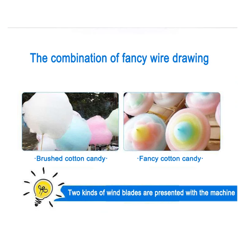 Electric DIY Cotton Candy Maker Cotton Portable Marshmallow Machine Sugar Floss Machine Girl Boy Gift Children's Day