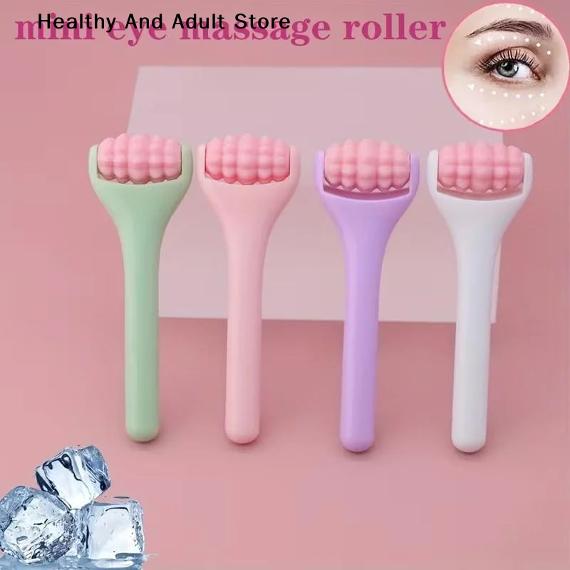 

Миниатюрный ручной роликовый массажер для лица и глаз, для расслабления кожи, ухода за кожей, уменьшения отеков, мешков под глазами и мышечных болей в области глаз.