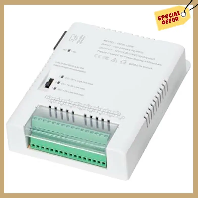 

CCTV Camera Power Supply Distribution Power Supply 90V-264VAC Input To 12V-13.8-15VDC Output-WMAN