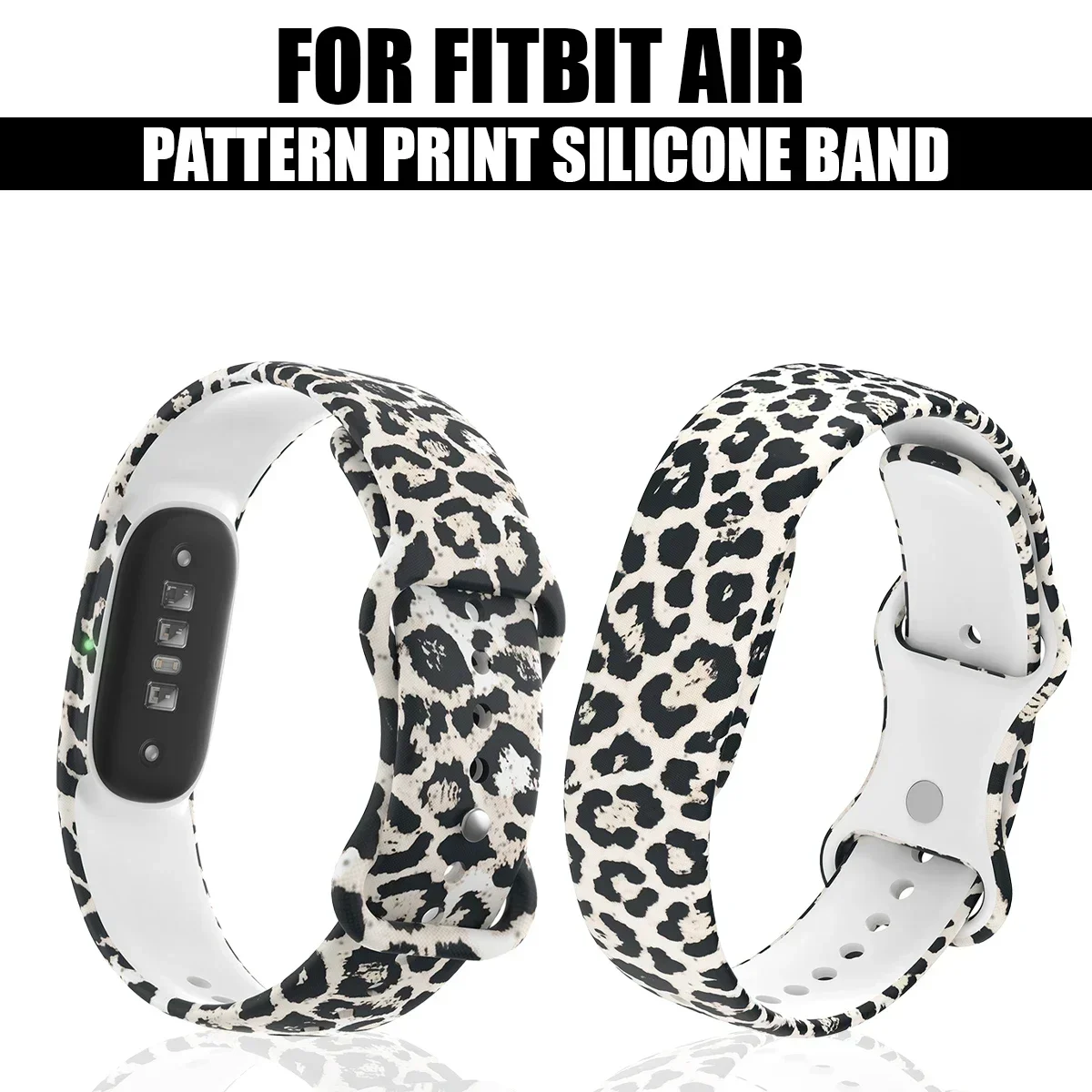 Painted Printing Silicone Strap For Google Fitbit Air Sports Replace Watchband Belt For Google Fitbit Air Smartwatch Accessories