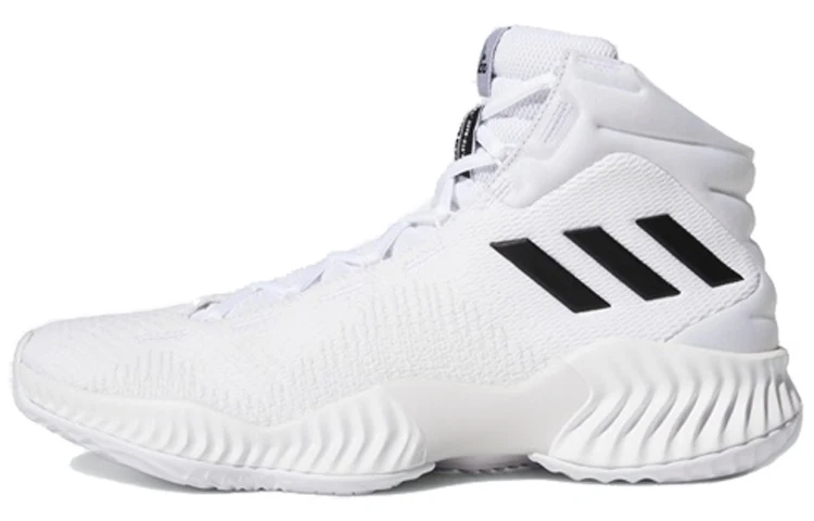 Adidas Pro Bounce 2018 White Black Sneakers Cloud White Core Black Crystal White FW5745