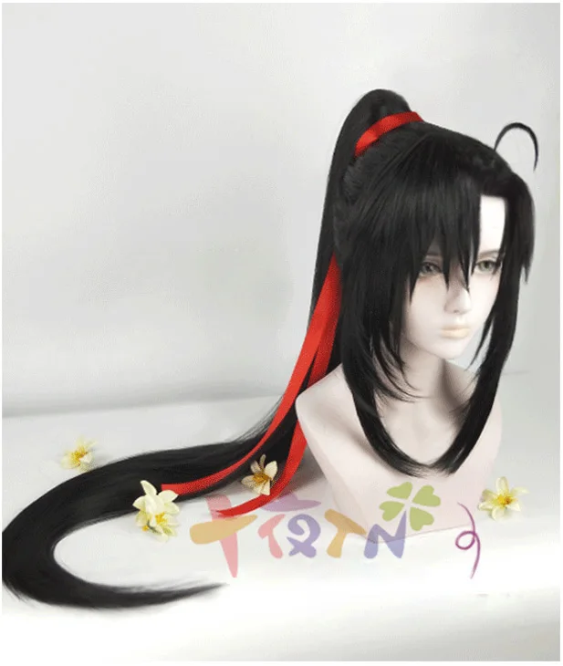Perruque de Cosplay Anime Mo Dao Zu Shi, perruque de haute qualité, Jin Ling Jiang Cheng Wen Ning Si Zhui Wei Wuxian Lan Wangji
