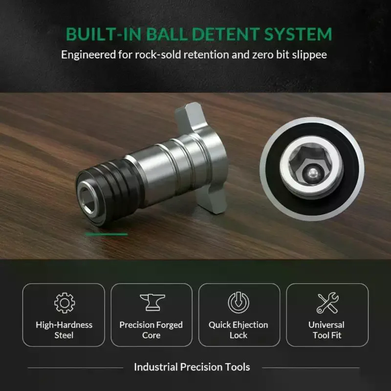 1 Pc/2 Pcs Electric Brushless Impact Wrench Adapter Drill Bit Chrome Vanadium Steel Dual Use Wrench Conversion Head