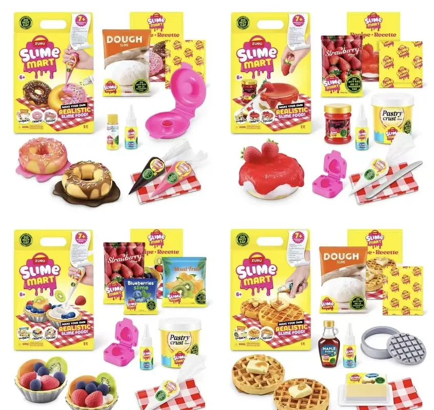 

Authentic Slime Mart Hamburger Pizza Series Diy Toy Mini Decoration Collection Gift Toys For Learning Entertainment In Stock