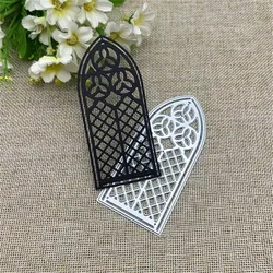 Geometry Window lace flowers Frame Metal Cutting Dies Stencils For DIY Scrapbooking Decorative Embossing Handcraft Template