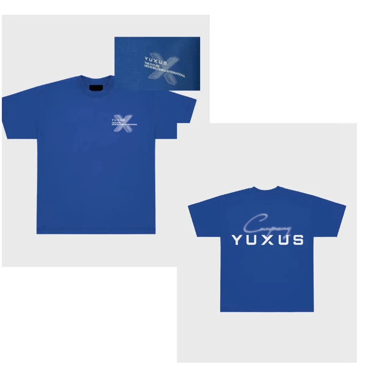 Hochwertige Sport-Streetwear Unisex Trendige Modemarke Sommer Neues Bedrucktes Rundhals-Baumwoll-Kurzarm-Freizeit-T-Shirt – Detail 3