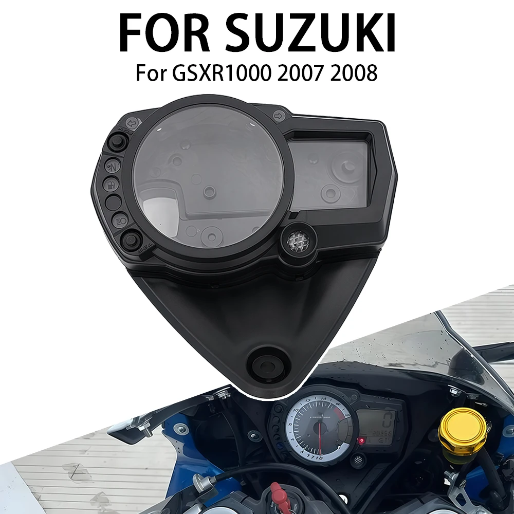 

Motorcycle Instrument Housing For SUZUKI GSXR1000 GSXR 1000 2007 2008 K7 K8 Speedometer Case Gauge Odometer Tachometer Cover