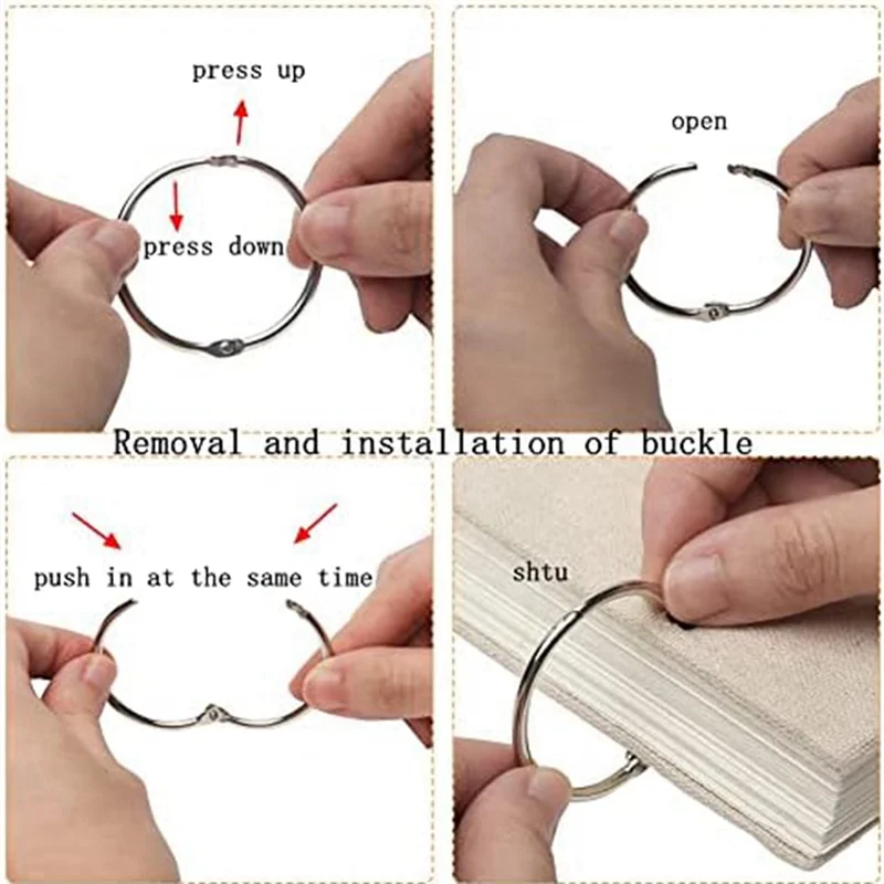 SR-レトロスパイラルスケッチブックリネンハードカバー120ページ160GSM厚い詰め替え可能なルーズリーフノートブック(32K)