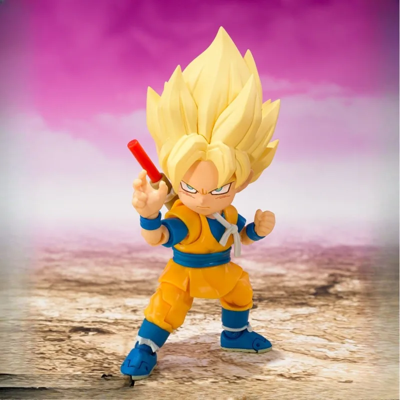 

Bandai SHF Dragon Ball Magic DAIMA Sun Wukong Super Saiyan кукла фигурка модель коллекция подарки