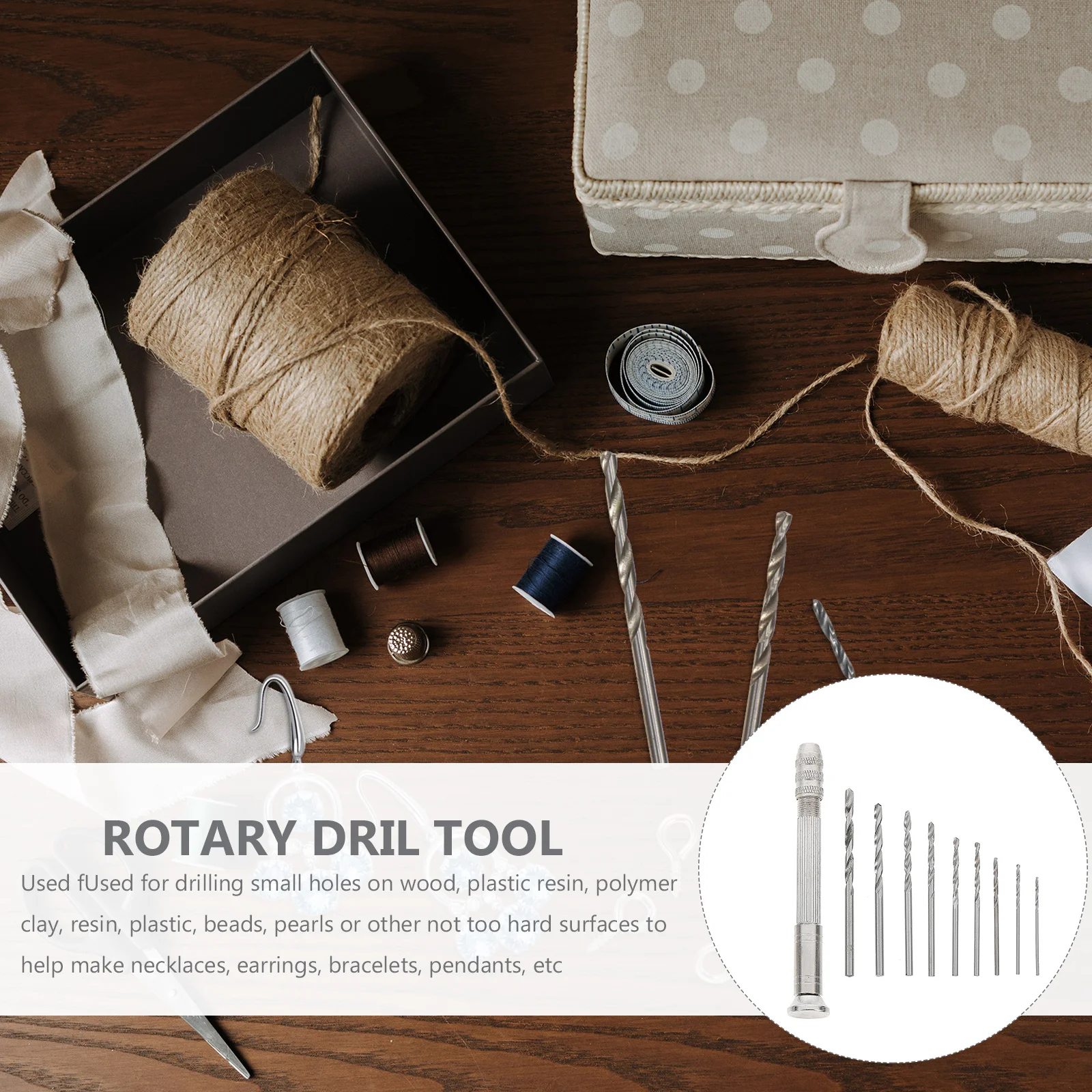 مجموعة واحدة من أدوات الحفر اليدوية الدقيقة لقم الثقب الحلزوني متضمنة صنع المجوهرات أقراط متدلية يمكنك صنعها بنفسك لحفر البلاستيك الراتنج