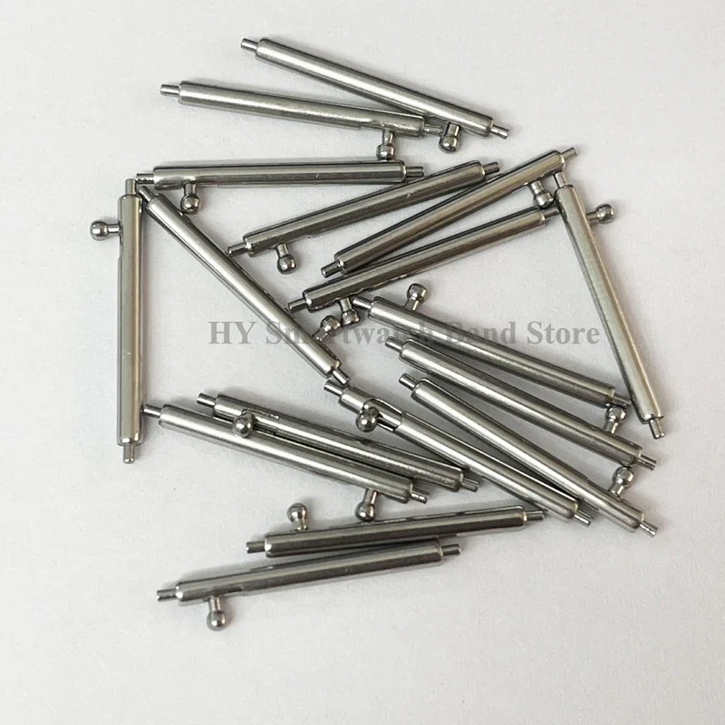 20pcs 1.5mm 1.8mm Thickness Spring Bars Quick Release Watch Band Spring Bar Metal Spring Link Pins 12/14/15/16/18/20/22/23/24mm