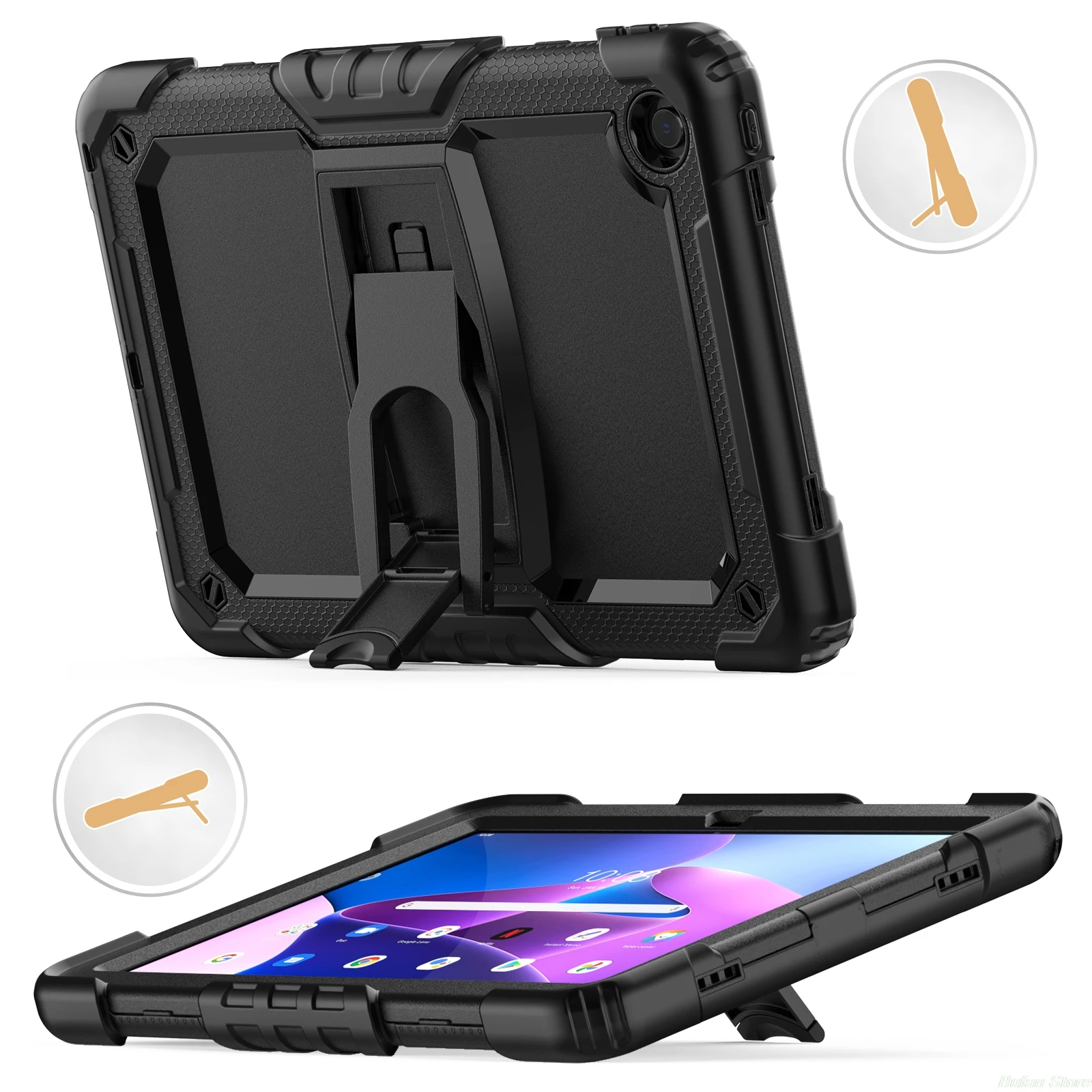 tablet case for Lenovo Tab M10 Plus 3rd Gen 10.6 inch (2022) / Xiaoxin Pad 10.6 inch TB125FU / 128FU / 128XU protective  Armor