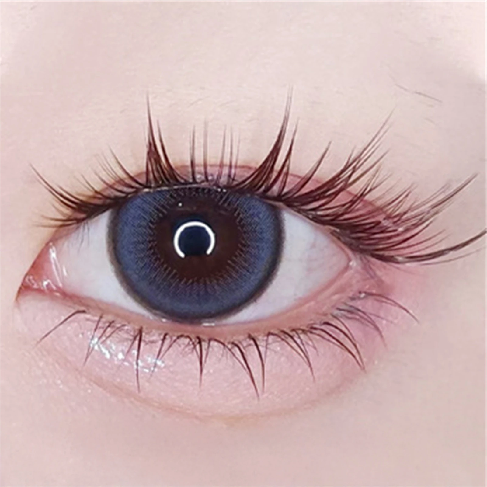 10列 5-7mm エアローワーまつげ グルー不要 つけまつげ セグメント化 ナチュラルキャットアイ 下まつげ W型ボトムまつげ