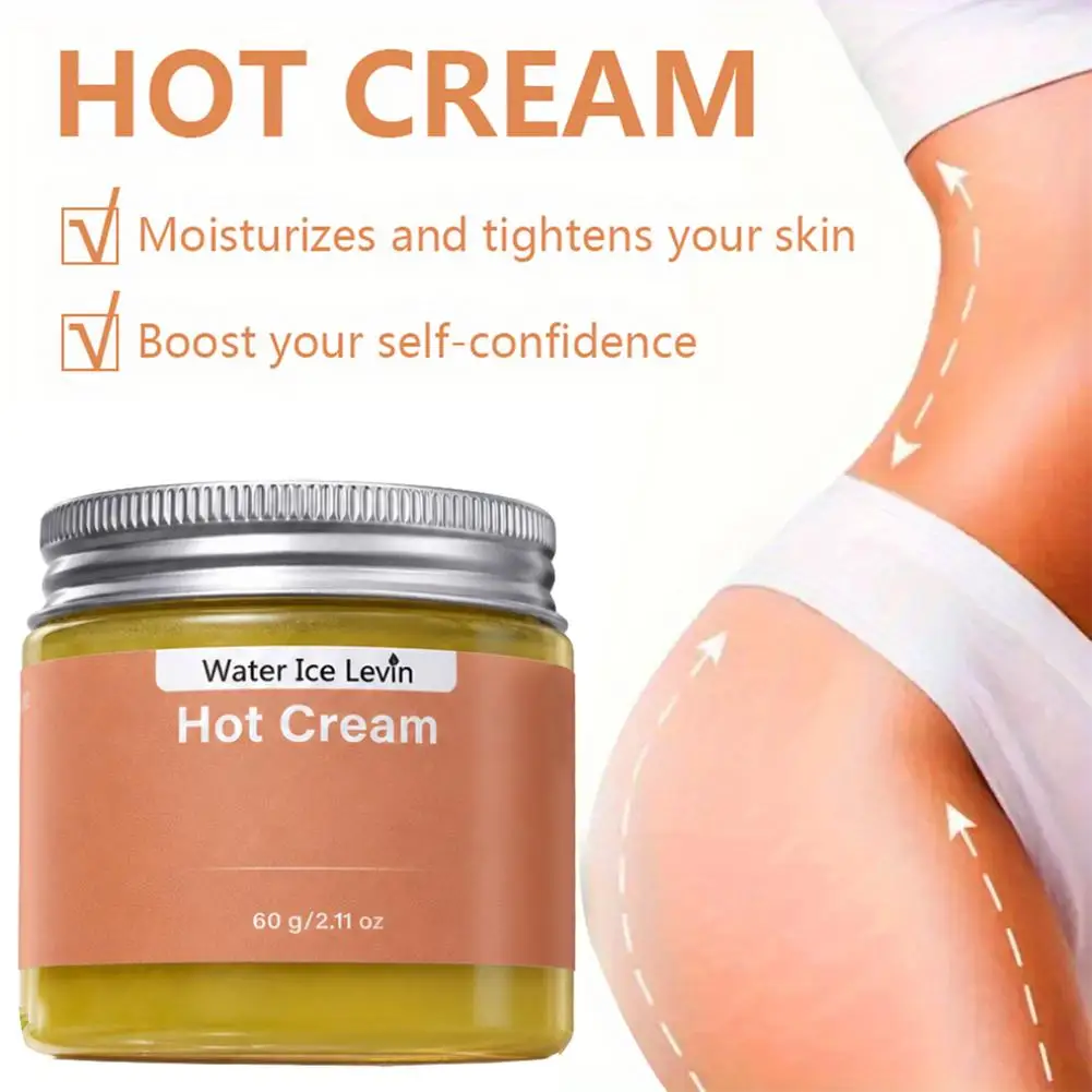 Full Body Fitness Massage Cream Hot Compress to Tighten Abdominal Muscles Fat Burning Slimming Cream Fast Weight Loss Body Cream