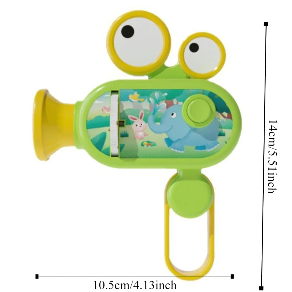 Plastic Kids Handheld Projection Flashlight Puzzle Early Education Children's Luminous Toys Mini Interactive