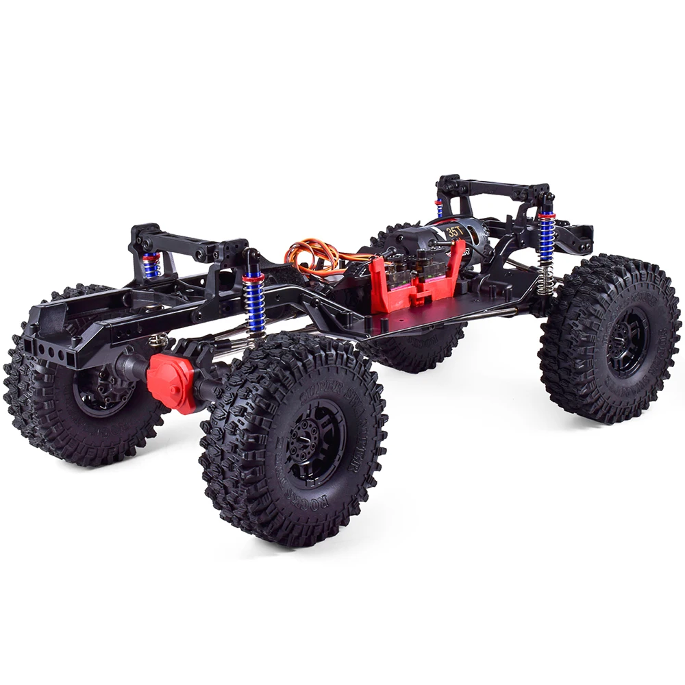 AUSTAR HOBBY RC 313mm 2-Speed Transmission Chassis Frame with Differential Portal Axle for Traxxas TRX-4 1/10 Crawler Car Parts