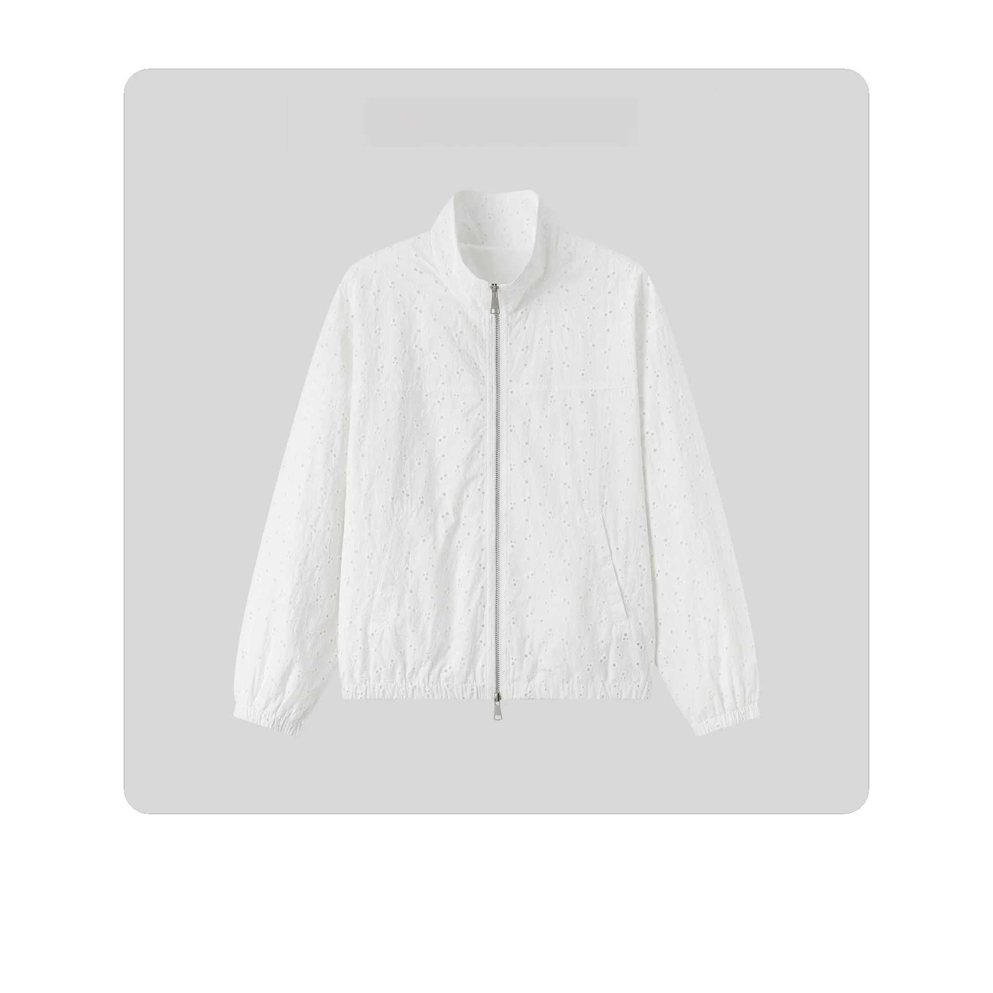 

Hua Ji Yan Tree ade Pure Cotton Heavy Embroidery Soft Feel Outerwear Women's irt mat Sle Long Sve Cotton Jaet