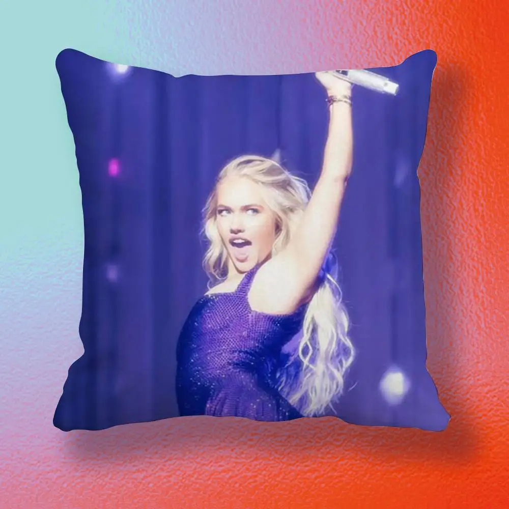 F-Freya Skye S-Singer  Pillow cover Soft Microfiber Pillowcase Home Sofa Decor Surprise Decorative printed.