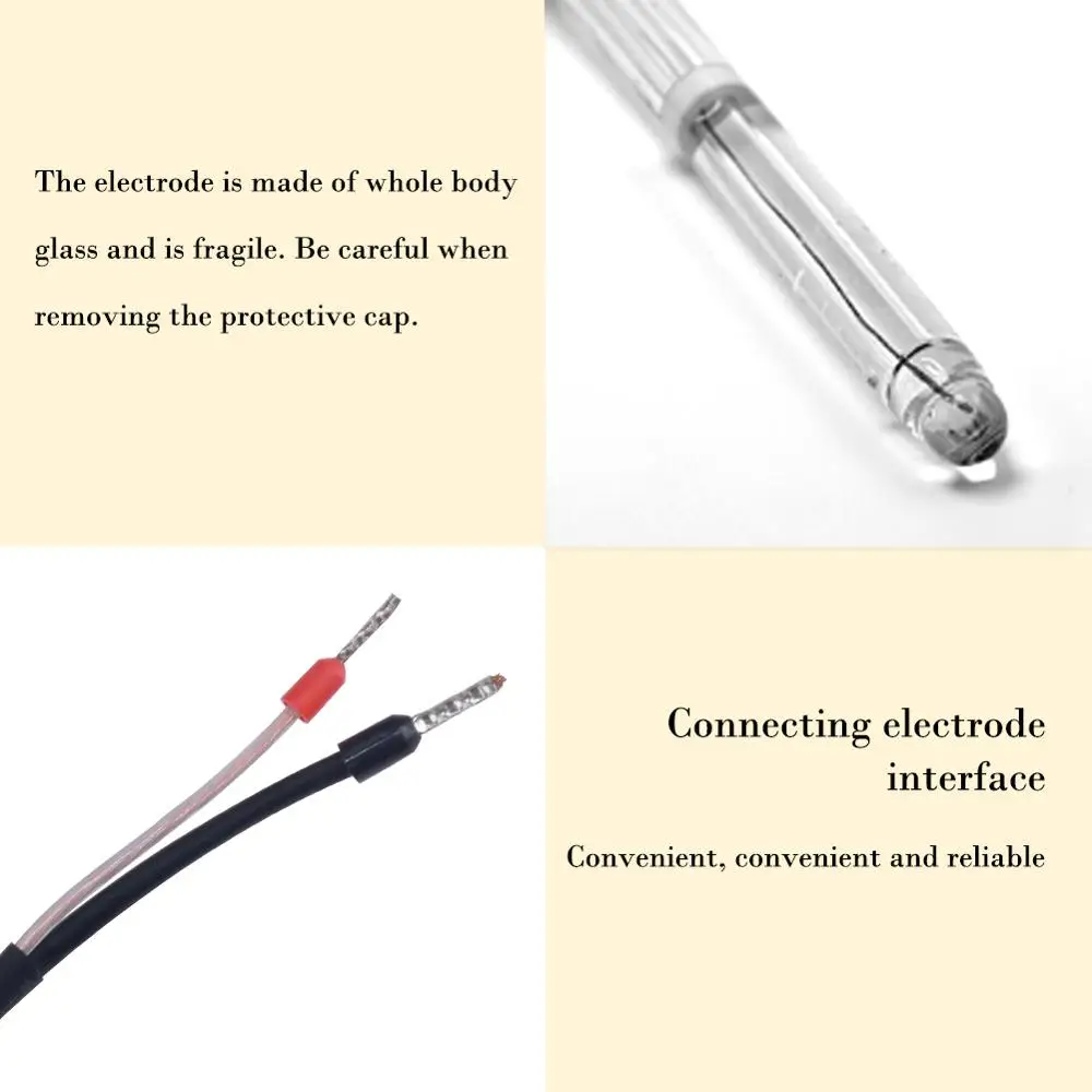 High Precision and Durable Sensitive CT-1002 High Temperature Glass PH Electrode