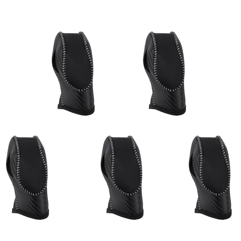 

A48P-5X Car PU Carbon Look White Gear Shift Knob Cover For Ford Ecosport Escape / Fusion /C-Max Energi Wagon / Fiesta / Focus