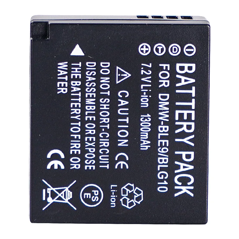 DMW-BLG10 BLG10E Camera Battery 7.2V 1300mAh Rechargeable Battery for Panasonic LUMIX DMC-TZ85 TX1 LX100 GX85 GF6 GX7 ZS110 ZS70 view 2
