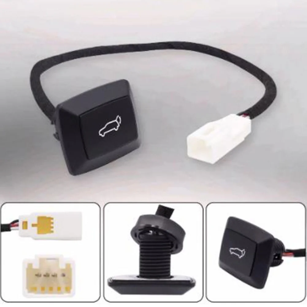

Electric Tailgate and Trunk Release Switch Rear Mounted for Cars DC 12V Compatible with Most Models ABS Material