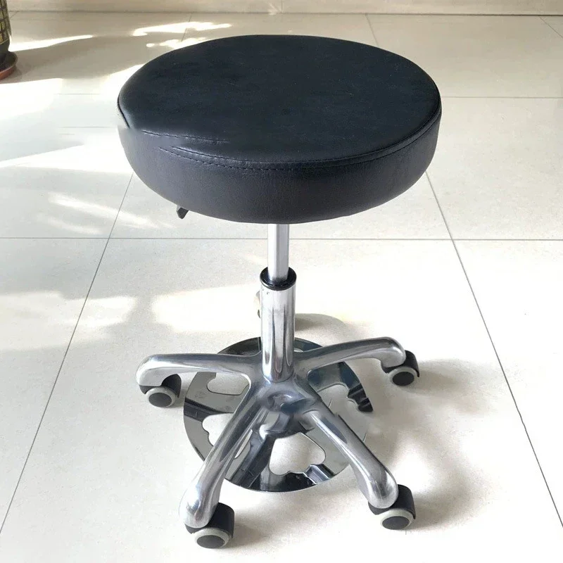 Dresser Makeup Chair With Wheels Salon Beauty Swivel Chairs Reclining Barber Barbershop Hair sillon barbero Professional Chair