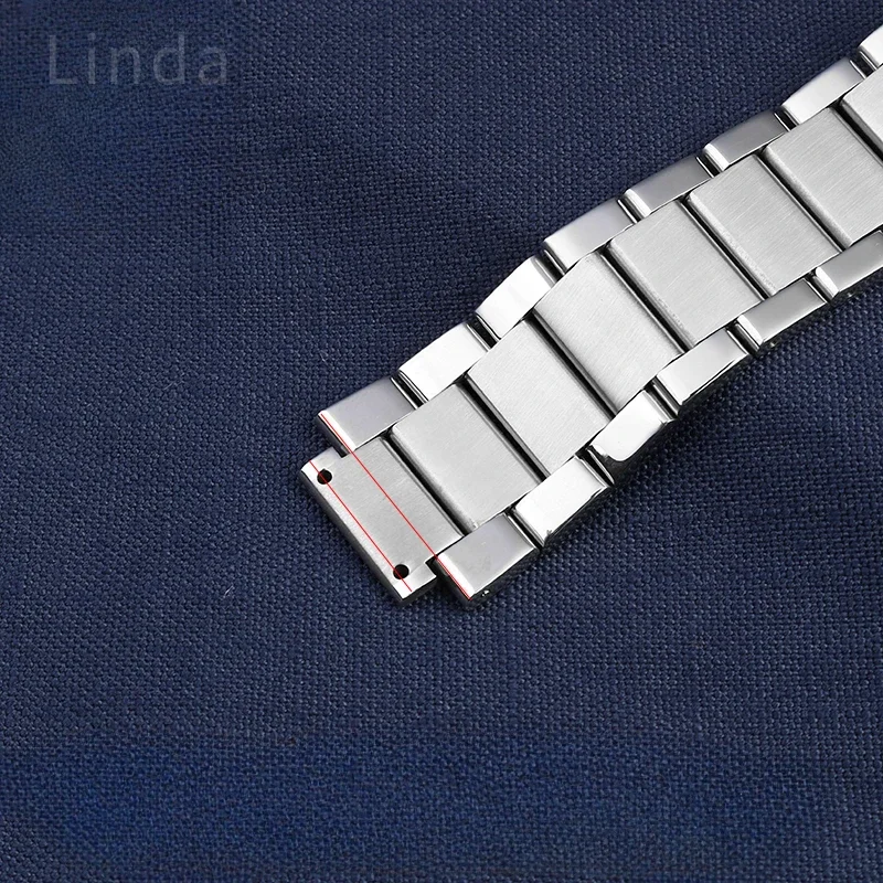 Para HUBLOT Yubo Big Bang Classic Fusion interfaz convexa acero rosa negro correa de reloj hombres mujeres accesorios de acero inoxidable