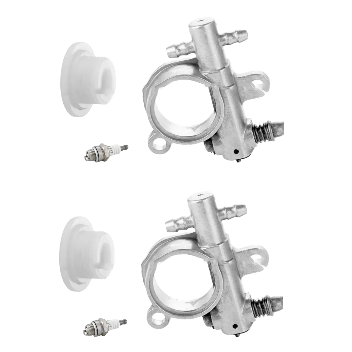 2Pcs Compatible Oil Pump Chainsaw Oil Pump 25CC 38CC Engine Compatibility Easy Install Chainsaw Pump Hoverboards 54*39mm