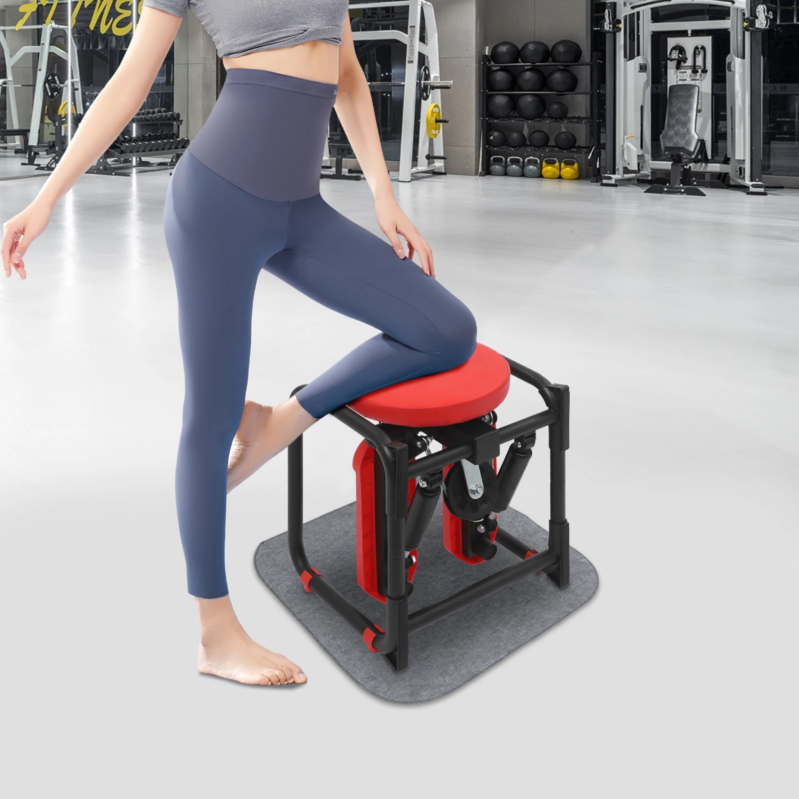 Mini Stepper for Home Workout, Hydraulic Climbing Stepper with Resistance Bands, LED Display, 150kg Capacity, No Assembly Needed, Quiet Full Body Exercise Machine for Apartment