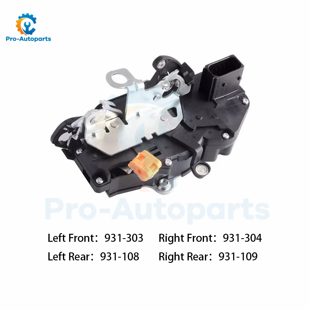 Actuador de cerradura de puerta delantera izquierda y derecha, Motor para Chevrolet Tahoe Cadillac Escalade GMC Yukon 07-09 931-303 931-304 931-108, 931